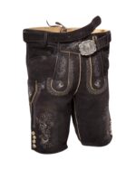 German Hunter Black Lederhosen