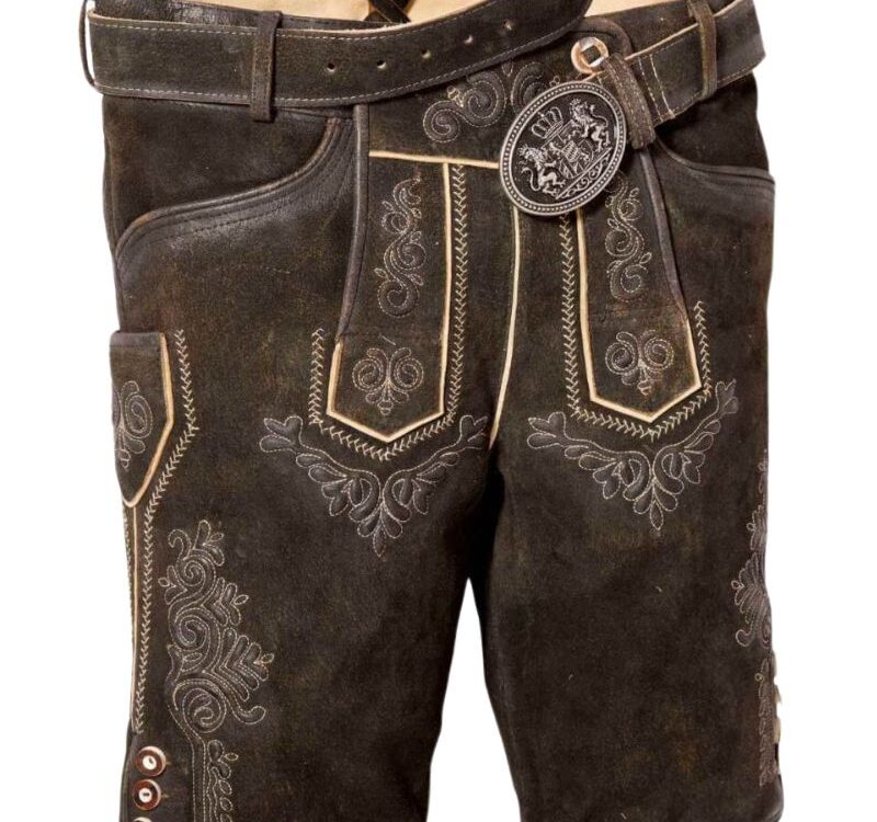 Alpine Men’s Traditional Lederhosen: Rainer Lederhosen
