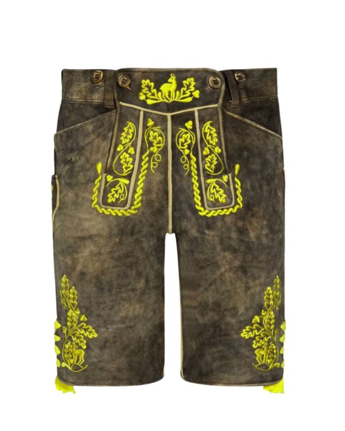 Alwin Rustic Bronze Lederhosen