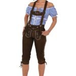 Königsbrunn – Damen-Bundhose in Tief-Haselbraun