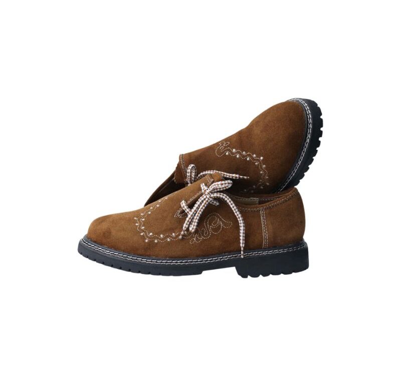 Bavarian Camel Brown Lederhosen Shoes
