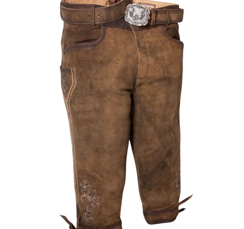 Bavarian Knee Length Bundhosen-Albrecht Bundhosen