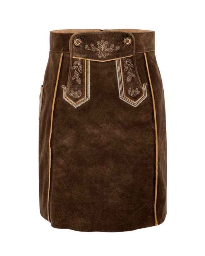Bavarian Women’s Genuine Leather Skirt-Lorena Skirt
