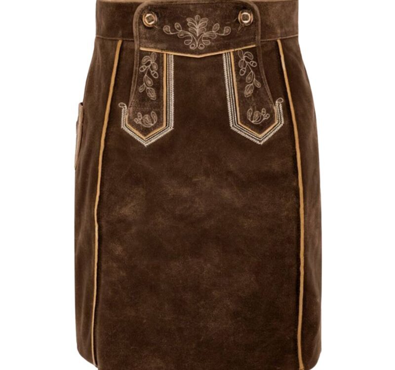 Bavarian Women’s Genuine Leather Skirt-Lorena Skirt