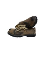 Brown Lederhosen Embroidery Shoes