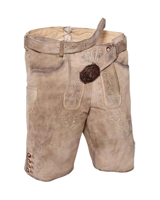Brown Men’s Authentic Lederhosen-Erich Lederhosen