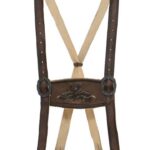 Brown Lederhosen Suspender