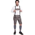 Male Authentic Black Lederhosen-Christoph Lederhosen