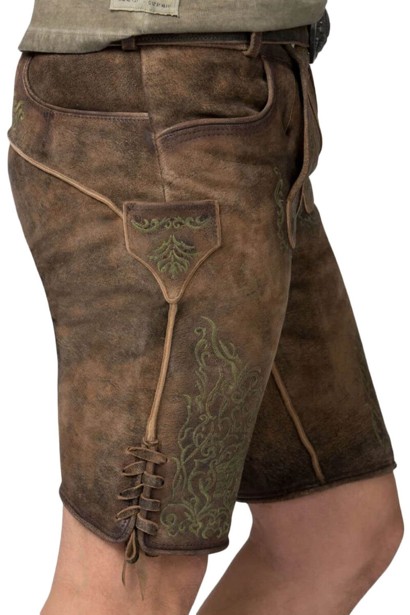Garmisch Waldton-Bayerische Lederhose für Herren - Image 3