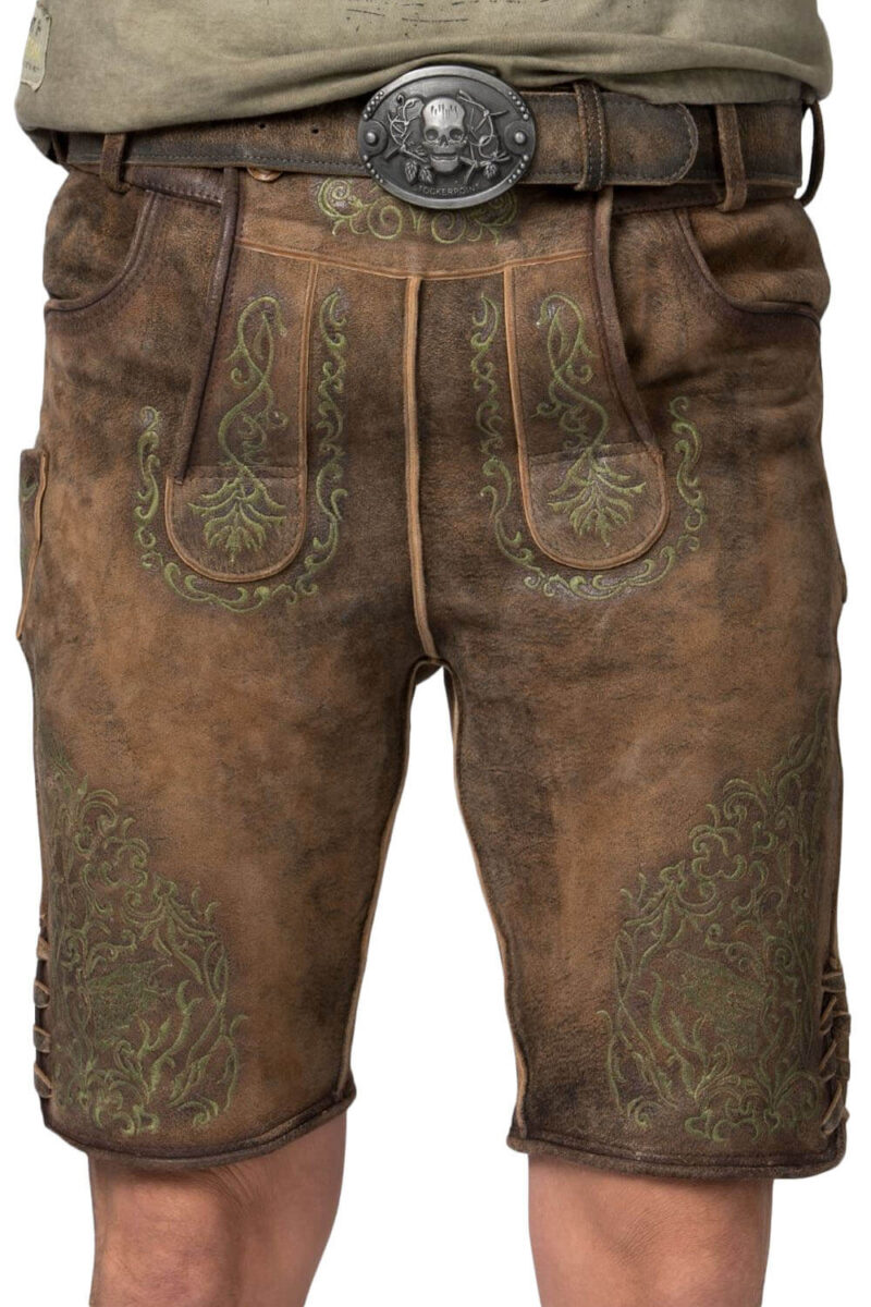 Garmisch Waldton-Bayerische Lederhose für Herren - Image 2