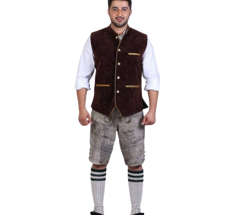Men’s German Brown Waistcoat