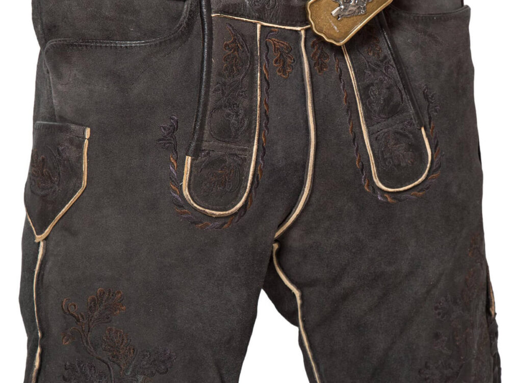 Rosenheim Cinderwood Lederhose