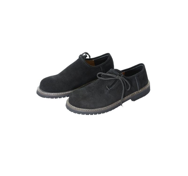 Bavarian Lederhosen Black Shoes