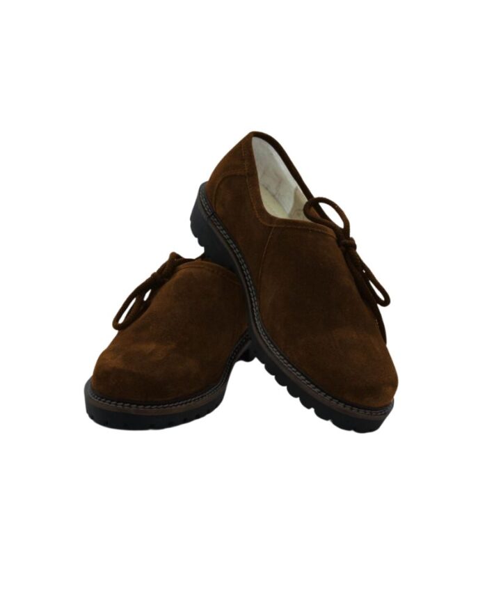 Bavarian Trachten Brown Lederhosen Shoes