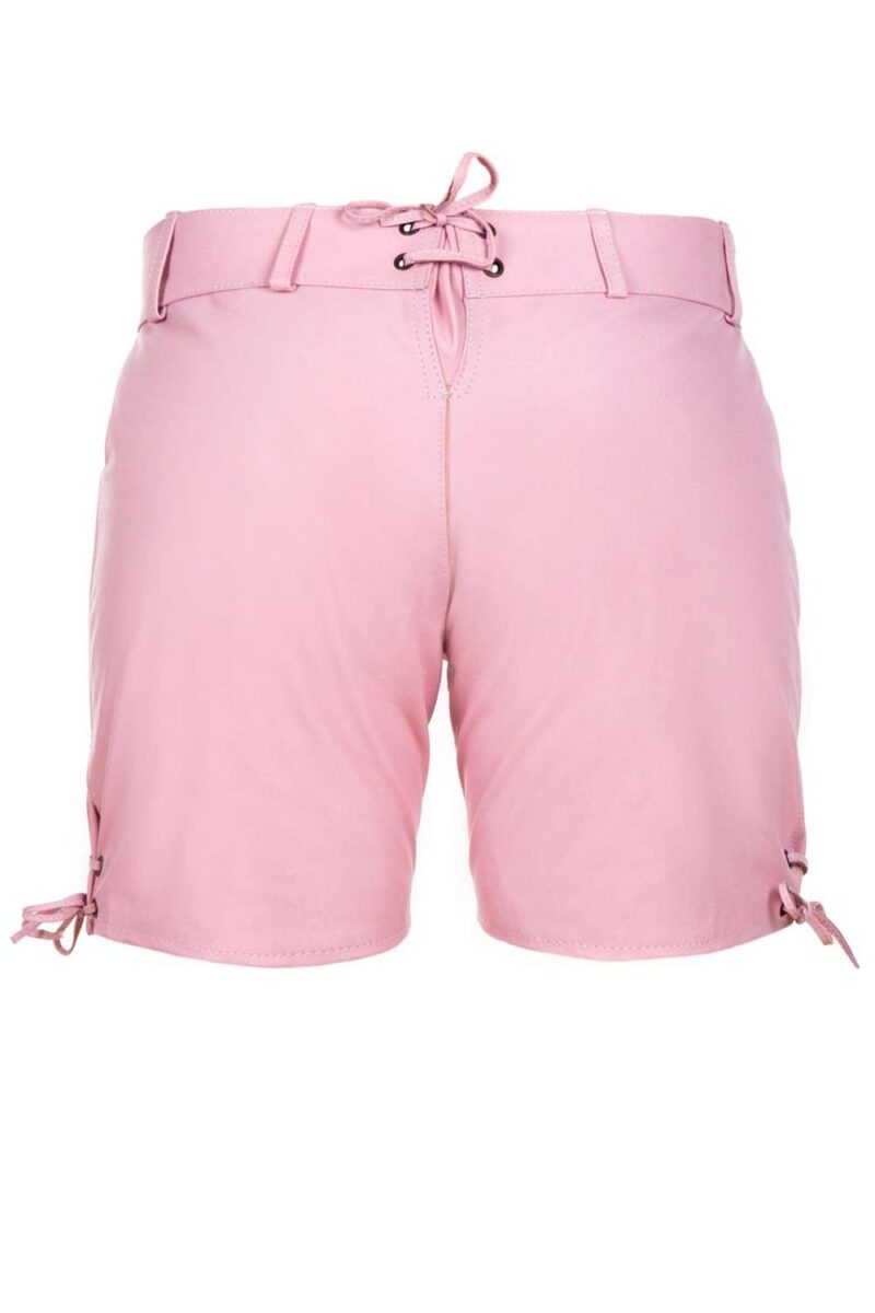 Heidi – Damen-Lederhose in Rosérosa - Image 2