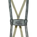Shaded Grey Bavarian Suspenders