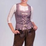 Freyung – Heide-Mokka Damen-Lederhosen