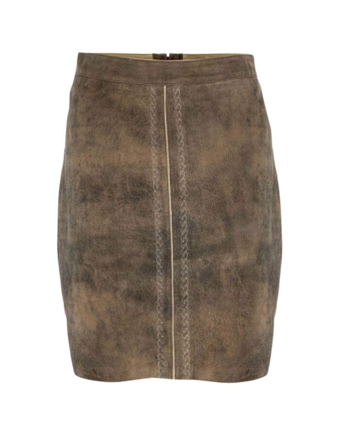 Traditional C?line Lederhosen Skirt