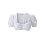 Women White Oktoberfest Blouse- Malina Blouse