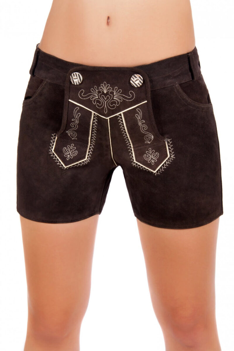 Women's Oktoberfest Short Lederhosen - Image 2