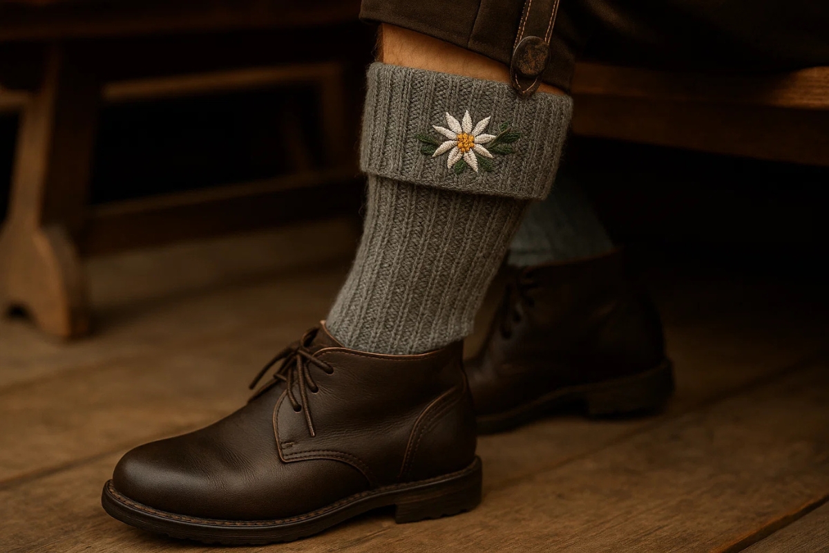 Welche Socken trägt man zu Lederhosen?