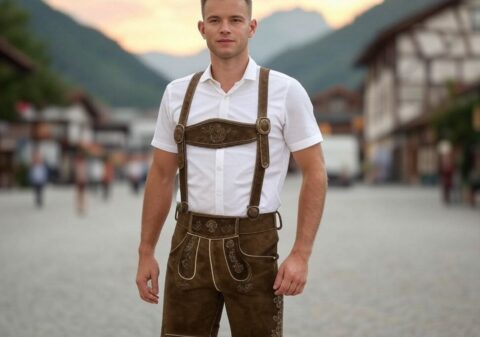 Wie sollten Lederhosen richtig sitzen?