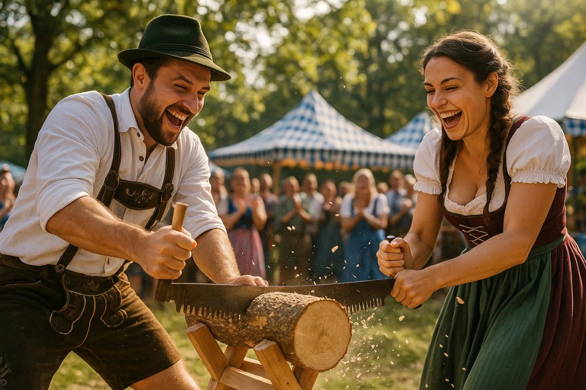 So organisierst du einen Oktoberfest-Spieleabend oder Erlebnisbereich